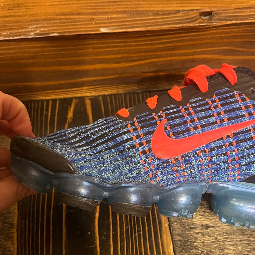 Nike Air VaporMax Flyknit Blue Fury GS - Picture 12 of 16